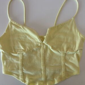 Pacsun Yellow Women's Top